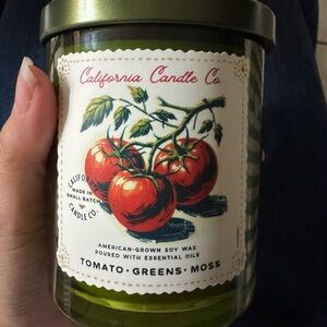 California candle co- Green Tomato Scented Candle